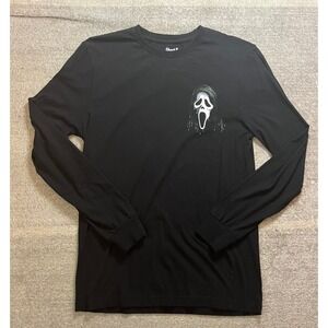 GhostFace Horror Club Long Sleeve Shirt Scream Size Small Halloweencore
